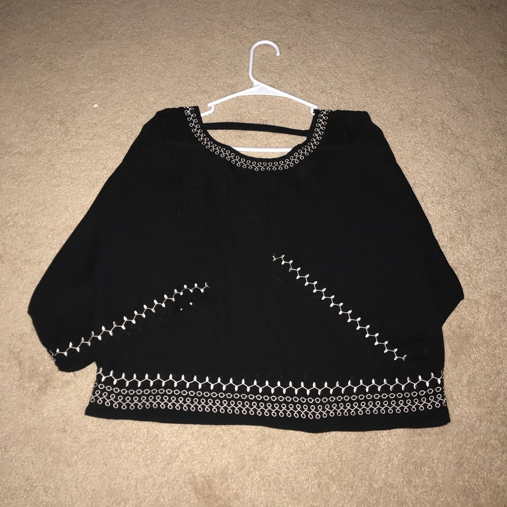 MONTEAU black lose shirt